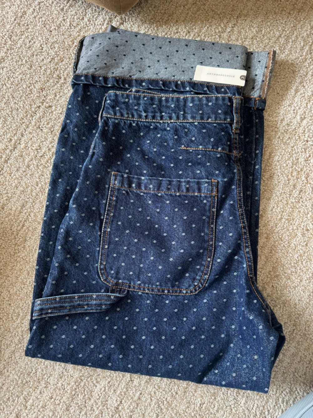 THE KAYDEN CARPENTER HIGH RISE BARREL JEANS BY PILCRO Size 27 - Picture 2 of 6